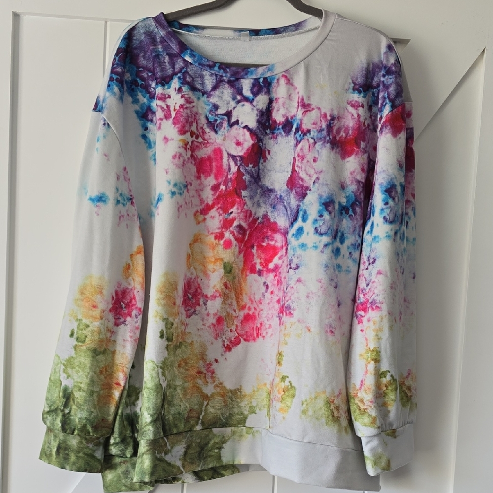 Vibrant Multicolor Women's Sweatshirt